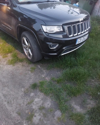 Jeep Grand Cherokee cena 65999 przebieg: 202425, rok produkcji 2013 z Góra małe 172